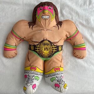 Vintage 1990 WWF Wrestling Buddies by Tonka: Ultimate Warrior WWE